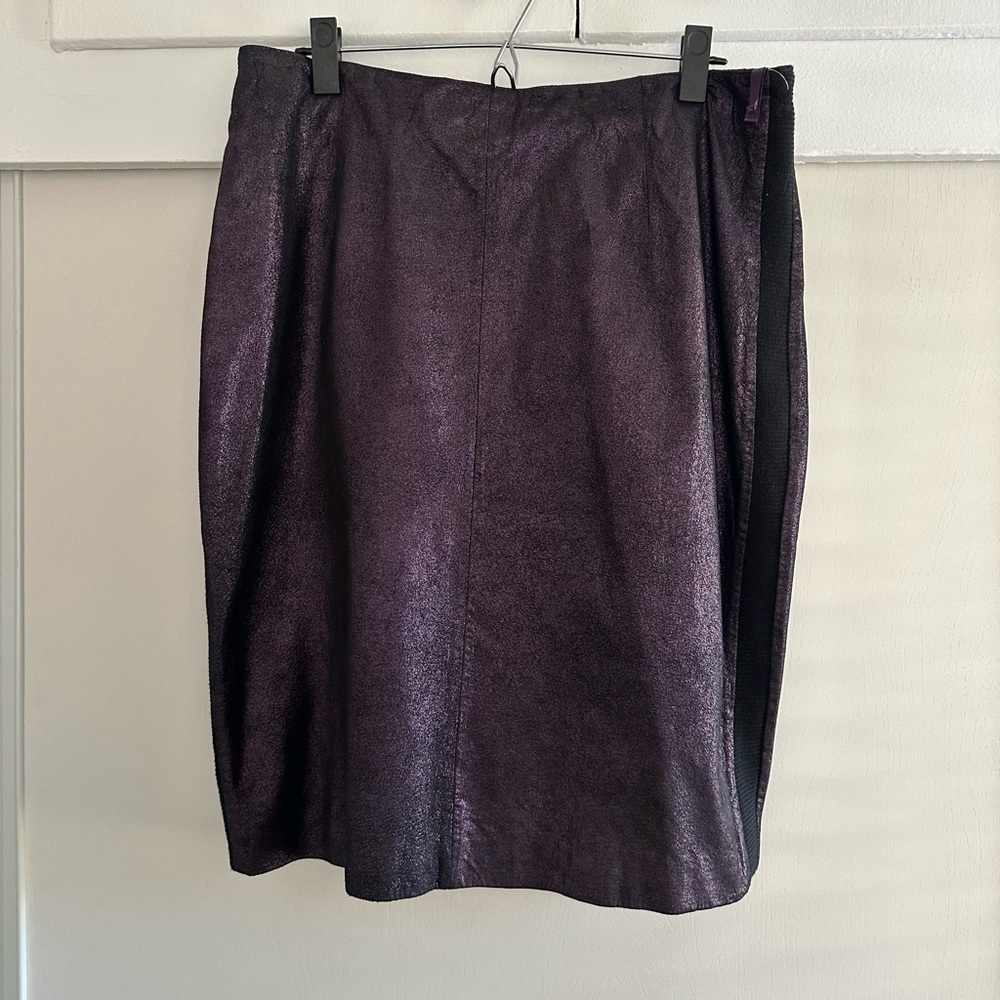 Serena Williams for Wilson’s Leather Plum Skirt